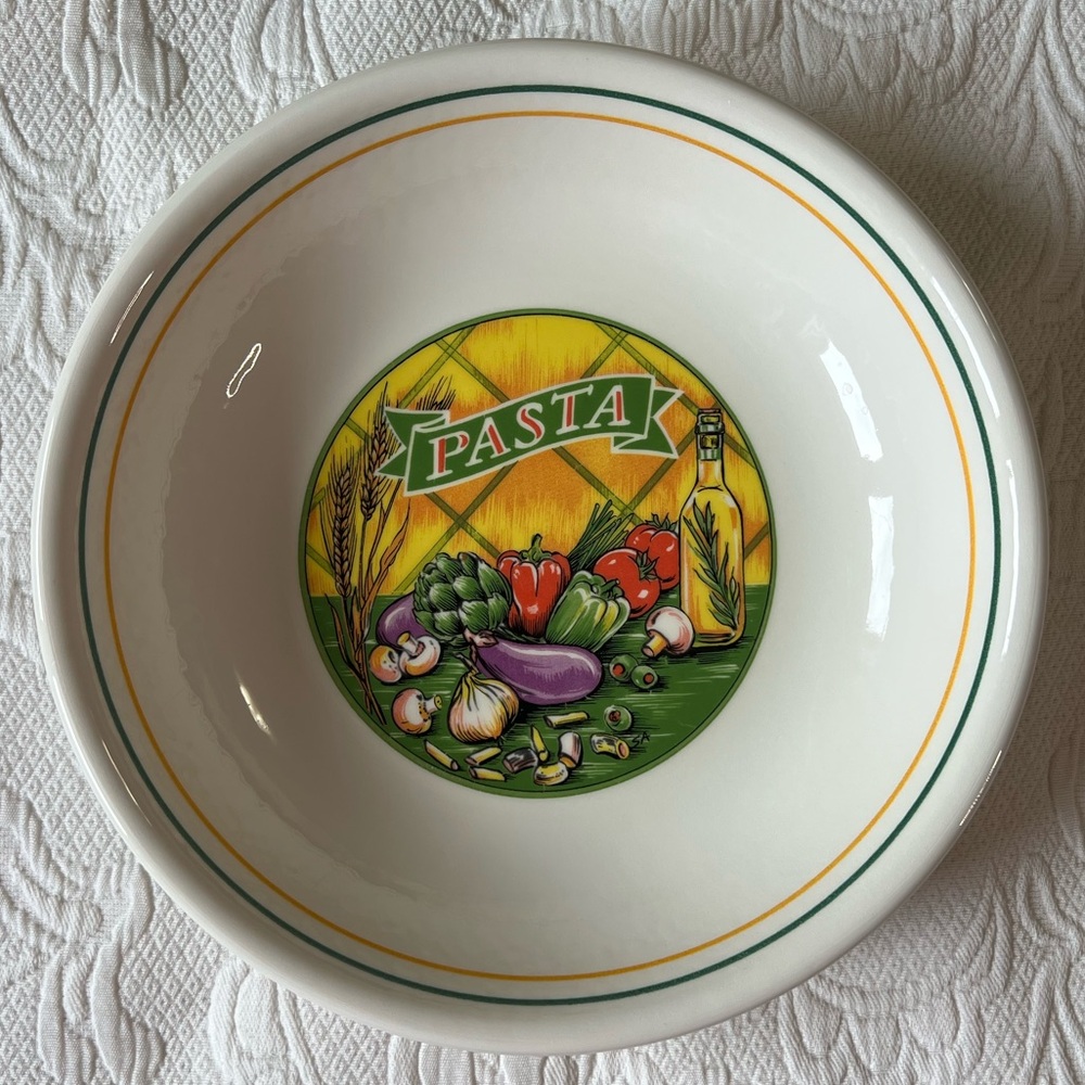 Vintage Himark Ceramic Pasta Serving Dish